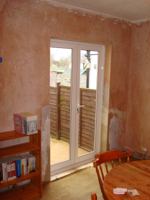 Pic of new French doors
