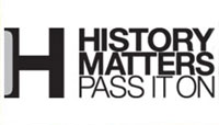 The History Matters campaign logo