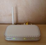 Photo of Netgear with default aerial
