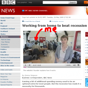 PeoplePerHour on the BBC news website